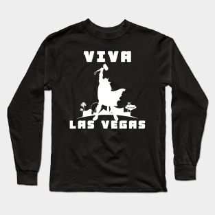 Viva las Vegas! (white version) Long Sleeve T-Shirt